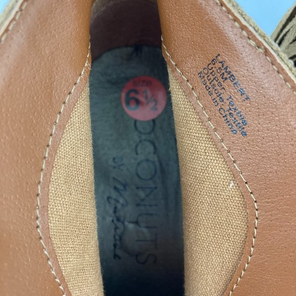 New Coconuts by Matisse Lambert Fringe Ankle Boot Size 6.5M Brown Distressed - Picture 9 of 10